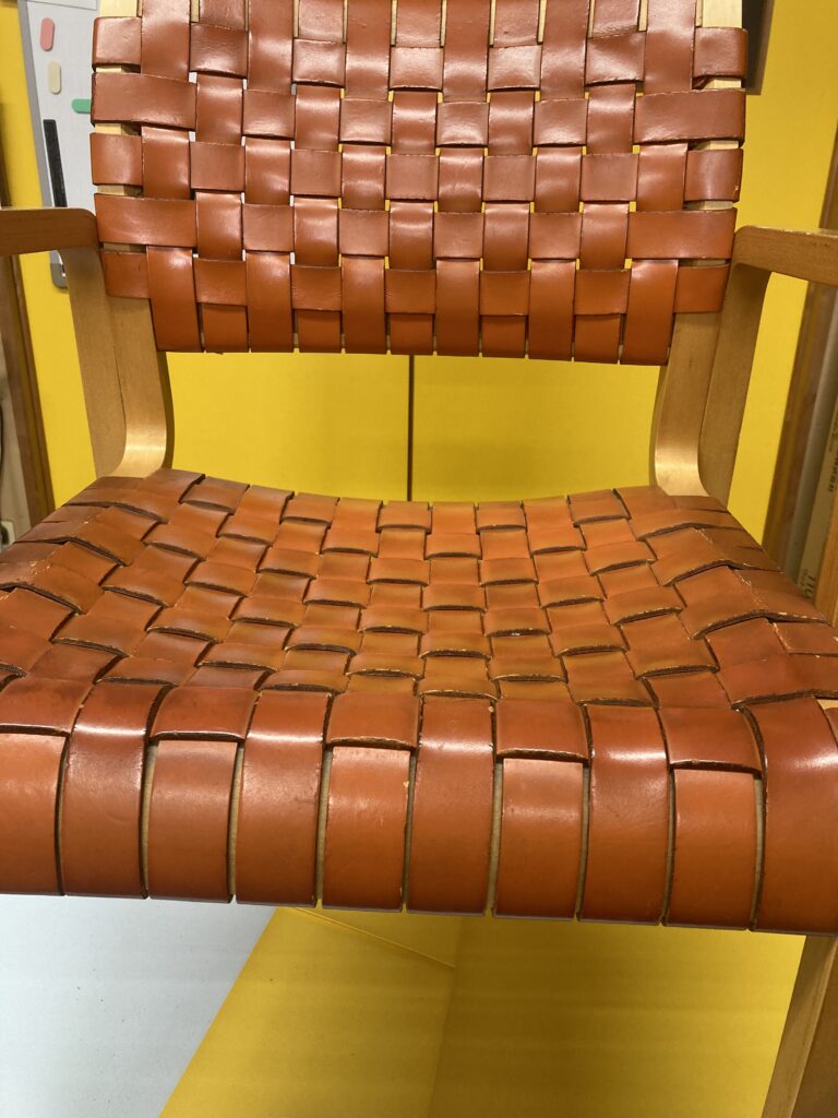 垂れている状態