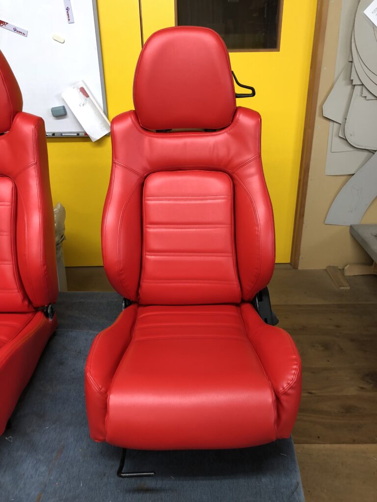 カプチーノシート張り替え後